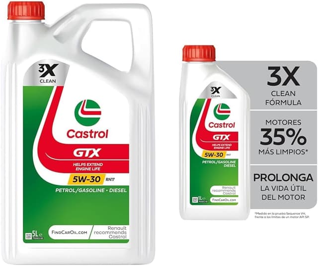 Thumbnail 6 de Castrol GTX 5W-30 RN17 5L Motoröl 🛢
