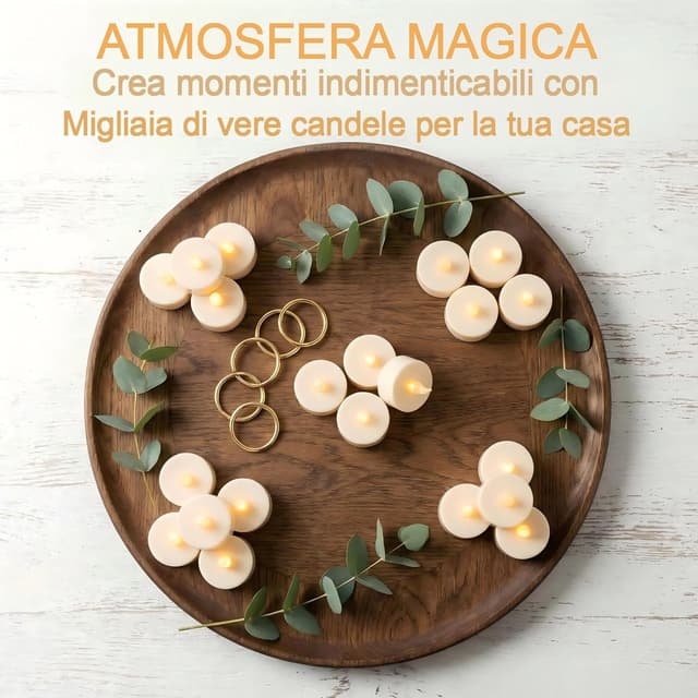 Detalle de Set Candele LED CANDLELAS 50