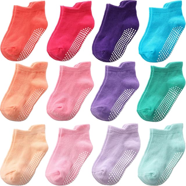 Detalle de Aroveea Baby Socks Grip 12-Pack