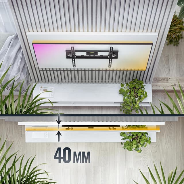 Thumbnail 2 de RICOO N2344 support mural 32–55 pouces