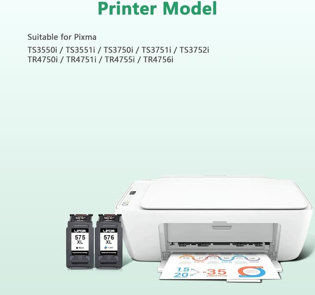 Detalle 2 de LIFOR 575XL/576XL Ink Cartridges 2-pack