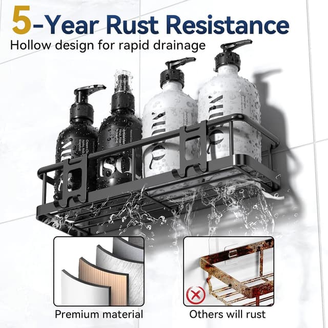 Thumbnail 2 de YASONIC Shower Caddy Adhesive 40 lb