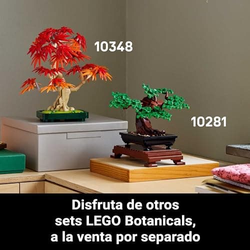 Thumbnail 6 de LEGO Botanical Bonsái Arce Rojo Japonés 🌳 Regalo Decoración