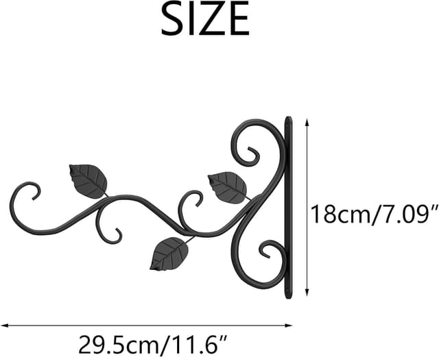 Thumbnail 4 de Staffa per piante sospese 29,5 cm – 2 pezzi