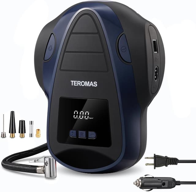 Thumbnail 6 de TEROMAS Tire Inflator Portable Air Compressor 12V