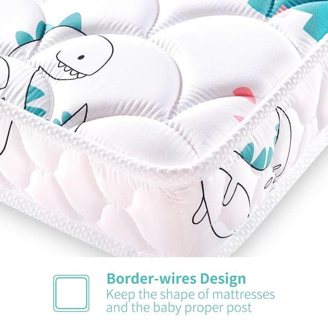 Detalle 2 de Letmxiu 5" crib mattress, firm support