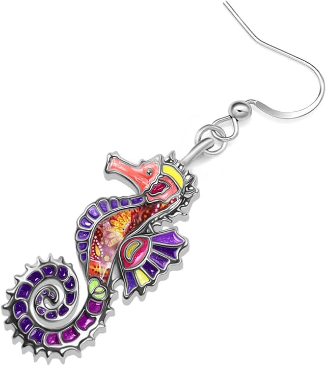 Detalle 2 de YAYAKO boucles d’oreilles requin émail 23 mm