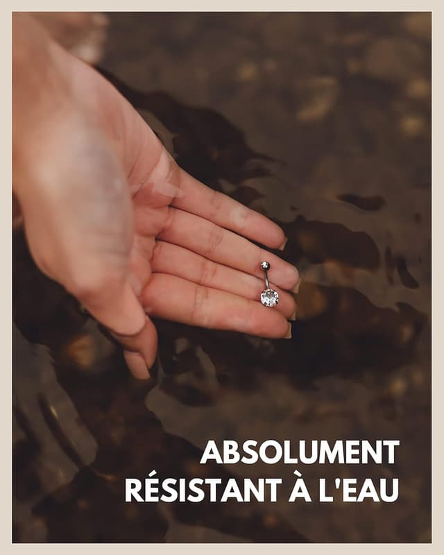 Thumbnail 4 de Good.Designs Piercing nombril acier 13 mm