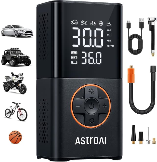Detalle de AstroAI L7 150 PSI Tire Inflator