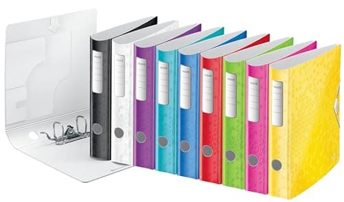 Thumbnail 5 de LEITZ 11070036 - Archivador Active WOW 180º azul metalizado 📂