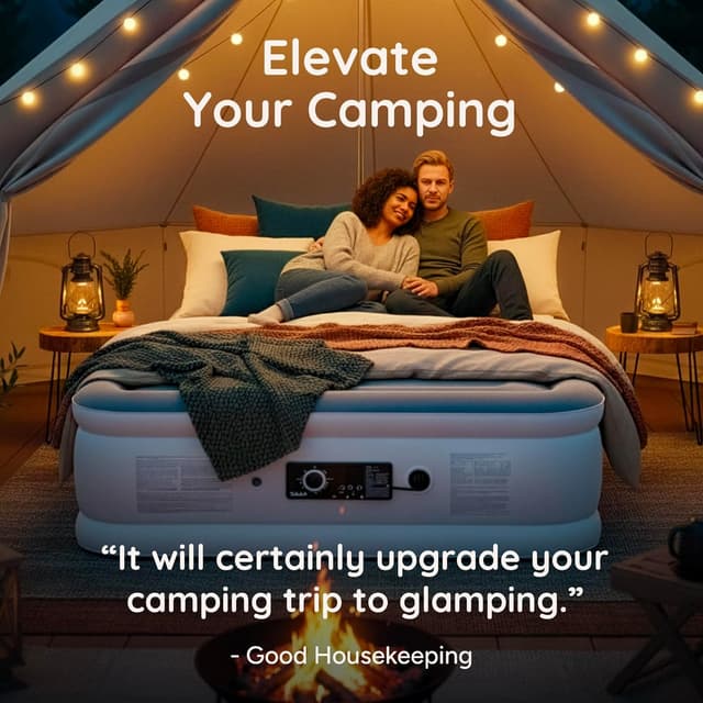 Thumbnail 6 de Huddle Double air bed with dual pump