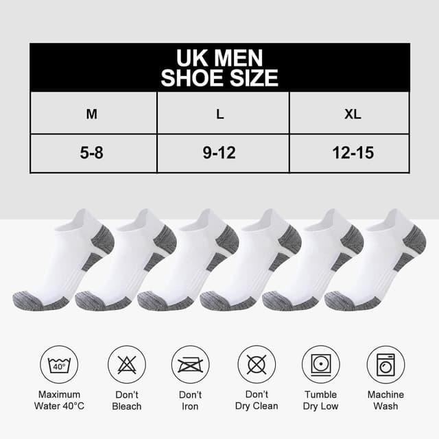 Thumbnail 6 de SockWaddles Trainer Socks 6 Pairs