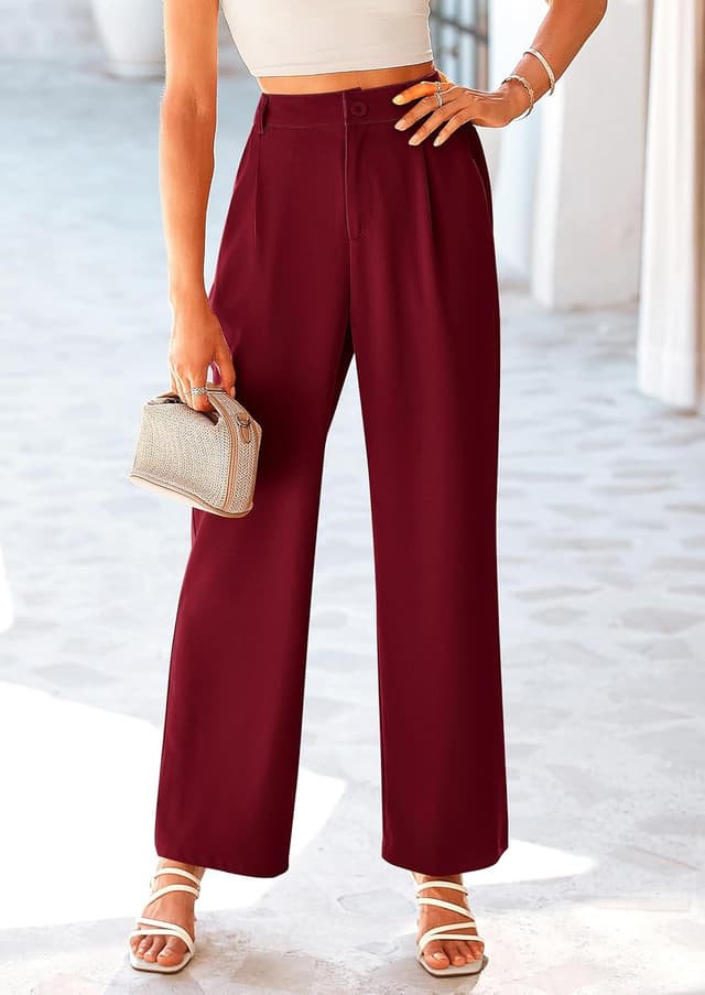 Thumbnail 6 de PRETTYGARDEN Wide Leg Pants for Women — High-Waisted Business Casual Work Pants with Pockets