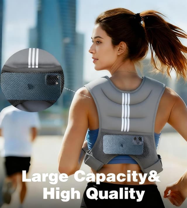 Detalle 2 de Stepfowarder Weighted Vest 3kg for Training ๐