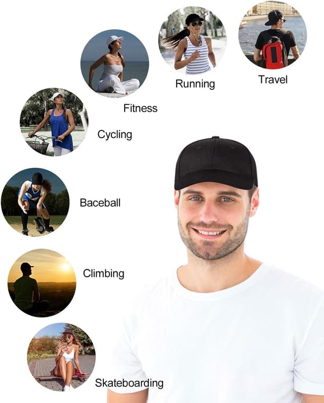 Thumbnail 6 de Baseball cap for men and women 54-60 cm