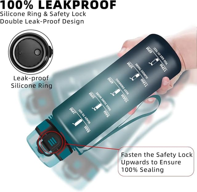 Thumbnail 4 de Botella Agua 1L con Filtro Infantil 🚰 Cantimplora Reutilizable