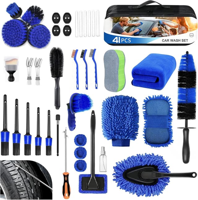 Imagen de MIAOKE 41Pcs Professional Car Cleaning Kit en OfertitasTOP