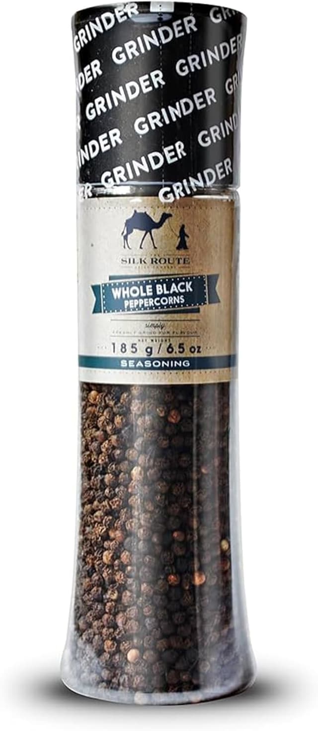 Detalle de Silk Route Giant Whole Black Pepper Grinder 185g