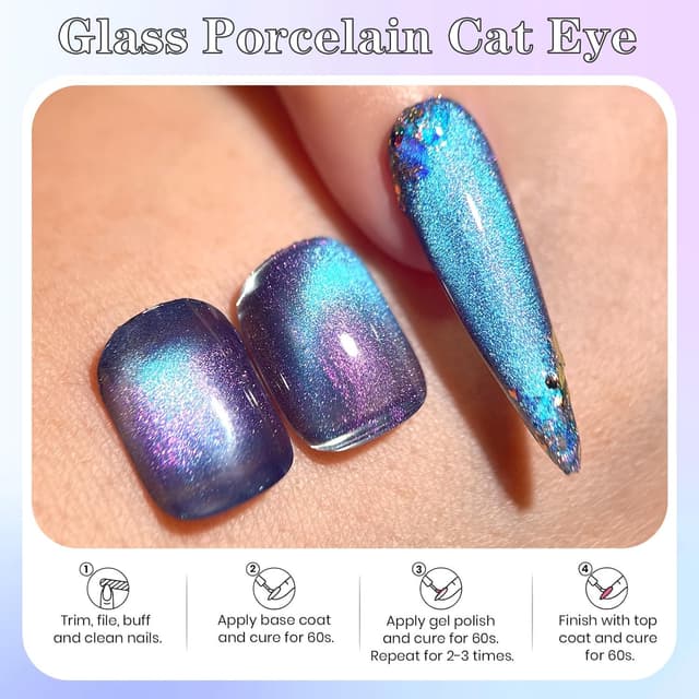 Thumbnail 2 de Senvenski Gelatina Vitral ojo de gato 15ML