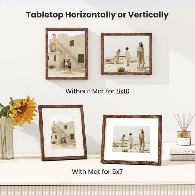 Thumbnail 4 de Solid Oak 8x10 Picture Frame