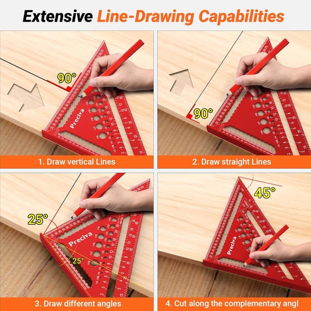 Thumbnail 3 de Zimmermannswinkel Set 18 cm + 30 cm đ