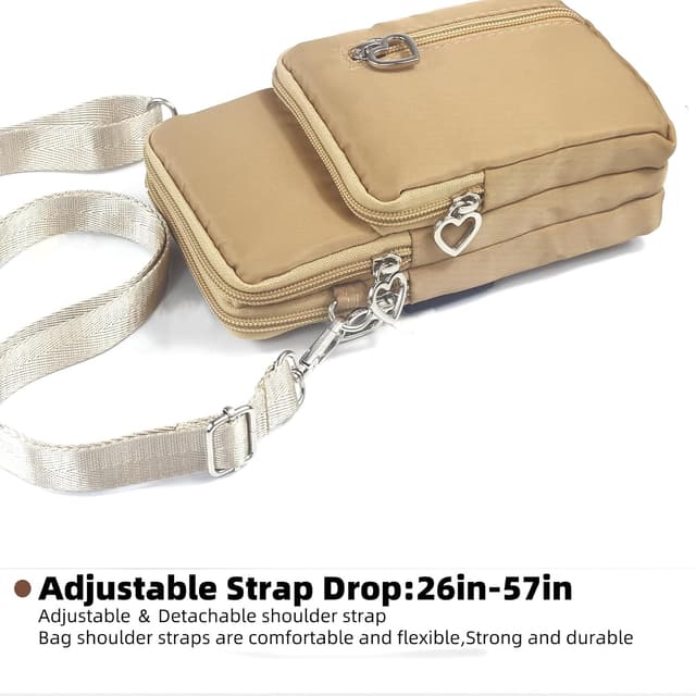 Detalle de JANKS crossbody phone bag for women 20 x 10 x 5 cm