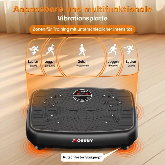 Thumbnail 6 de MOSUNY Vibrationsplatte 450 LBS für Home Fitness