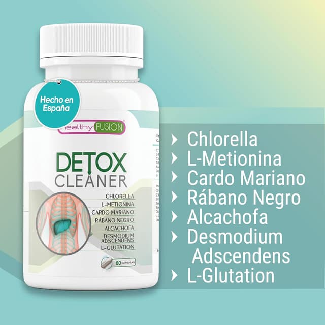 Thumbnail 1 de Healthy Fusion Detox Cleaner 🌿 | Depurativo Hígado y Colon, 60 cápsulas