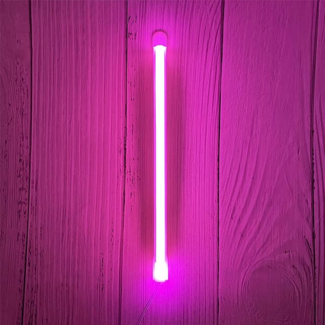 Detalle de DWOOKE LED Pink Neon Letters I lighted