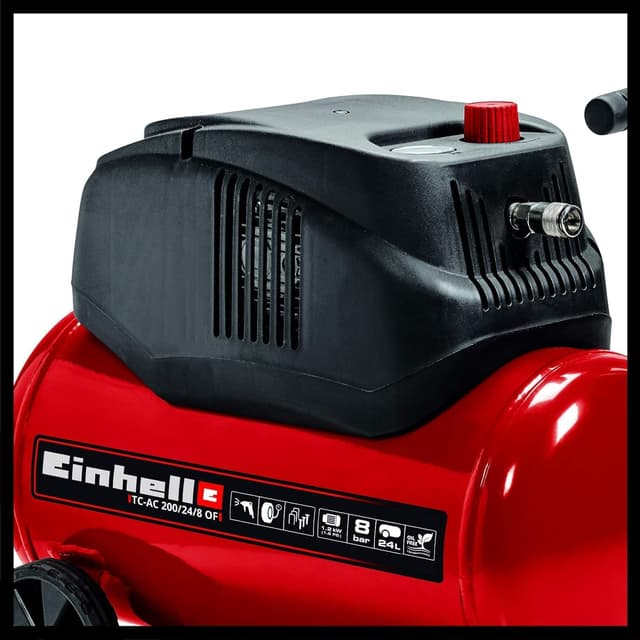 Detalle de Einhell TC-AC 200/24/8 OF compressore 24 L