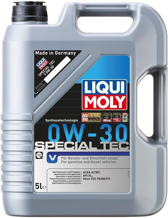 Detalle de LIQUI MOLY Special Tec V 0W-30 5 L