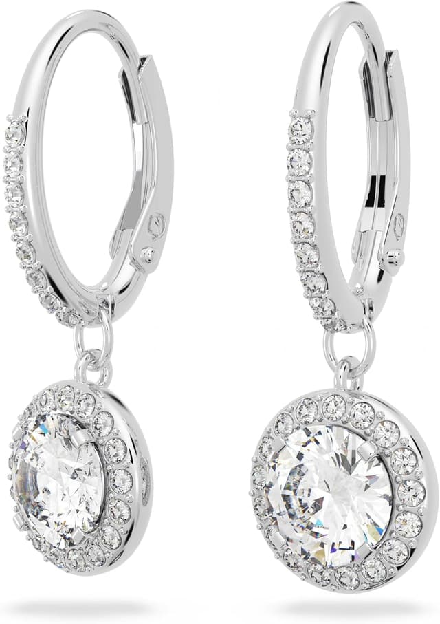 Detalle 2 de Swarovski Una Angelic Kollektion Tropfenohrringe