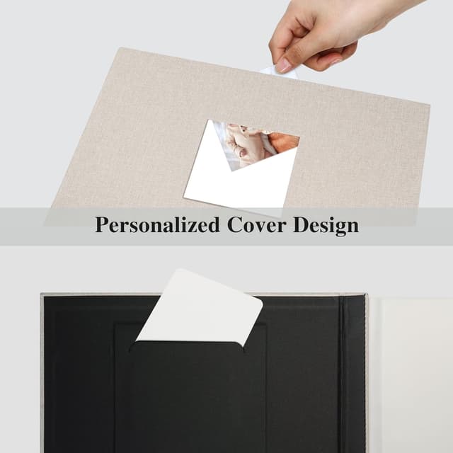 Thumbnail 2 de Vienrose Álbum de Fotos Autoadhesivo 10x15cm 📸 40 Páginas Blanco