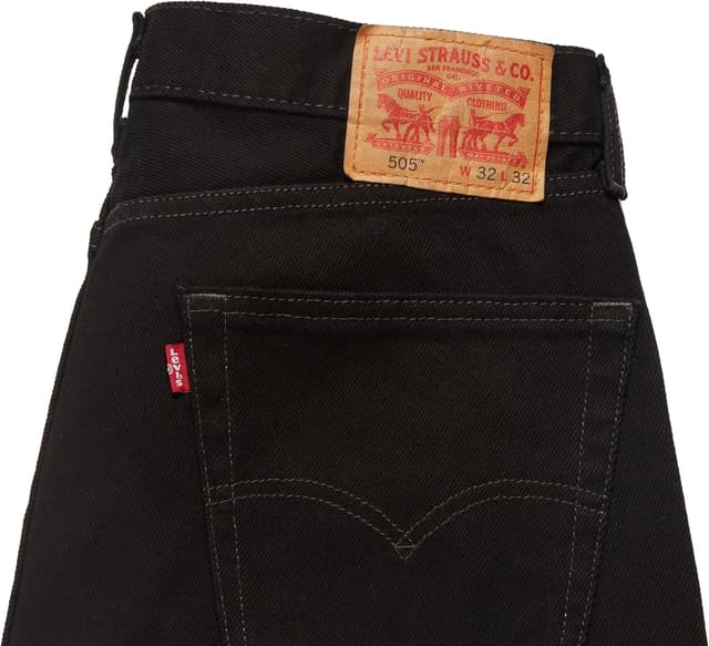 Detalle de Levi’s Men’s Jeans 505 Regular Fit with 5-pocket style