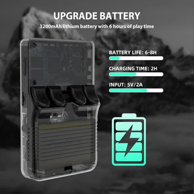 Thumbnail 1 de Klack R36s Consola de Juegos Portátil Linux 🎮 con 30,000 Juegos