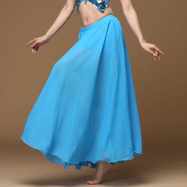 Thumbnail 6 de MUNAFIE Damen Langer Rock Bauchtanz