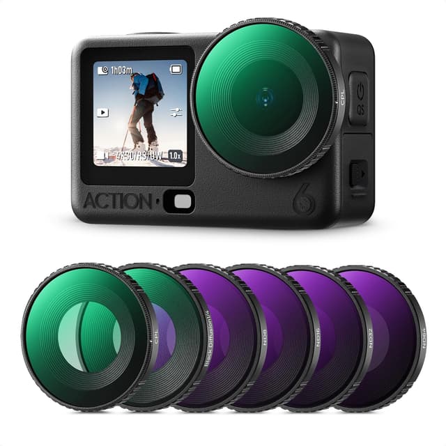 Detalle de K&F CONCEPT 6er-Pack Filter-Set