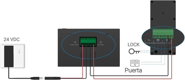 Detalle 2 de EZVIZ CP5 Videoportero WiFi con Pantalla Táctil 7” 📹
