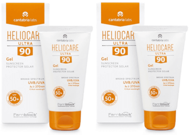 Imagen de Heliocare Ultra 90 Gel SPF50+ | Protección Solar 2x50ml ☀ en OfertitasTOP