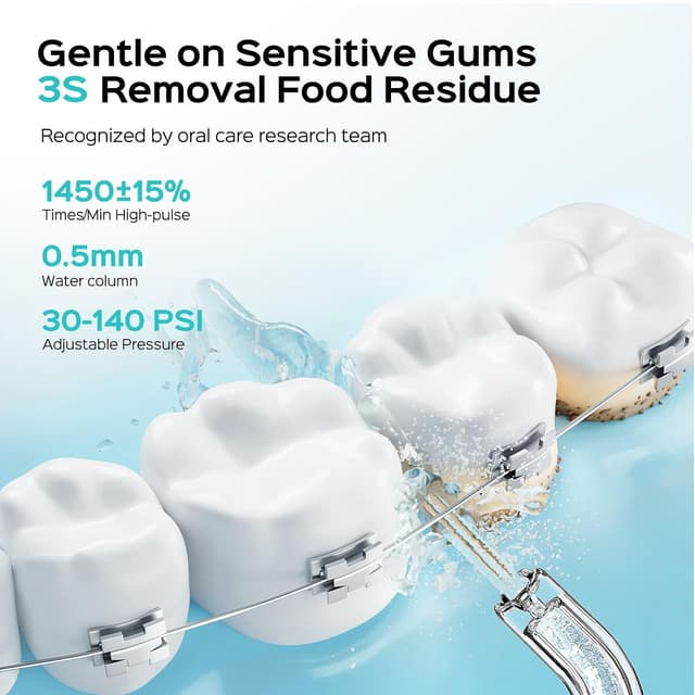 Detalle 2 de COSLUS T40 Mini Water Flosser 30-day 🦷