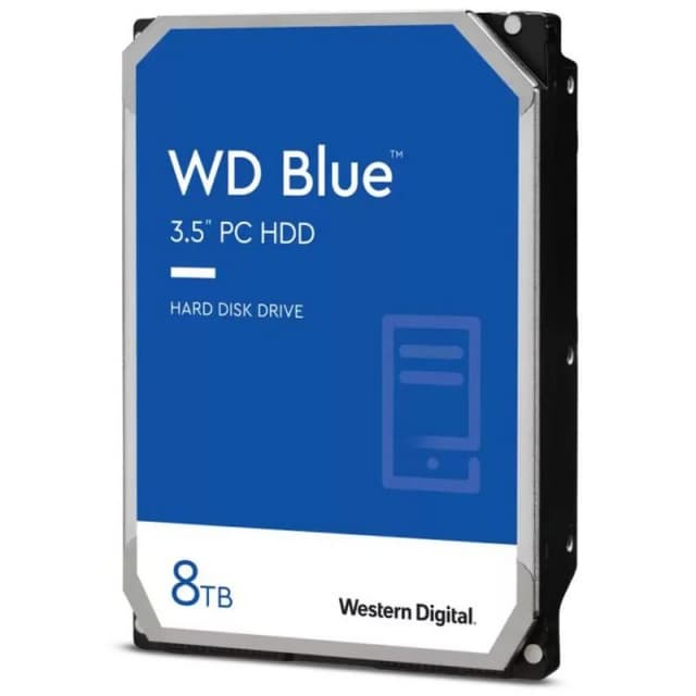 Detalle de western-digital WD Blue disco duro 8 TB 💾