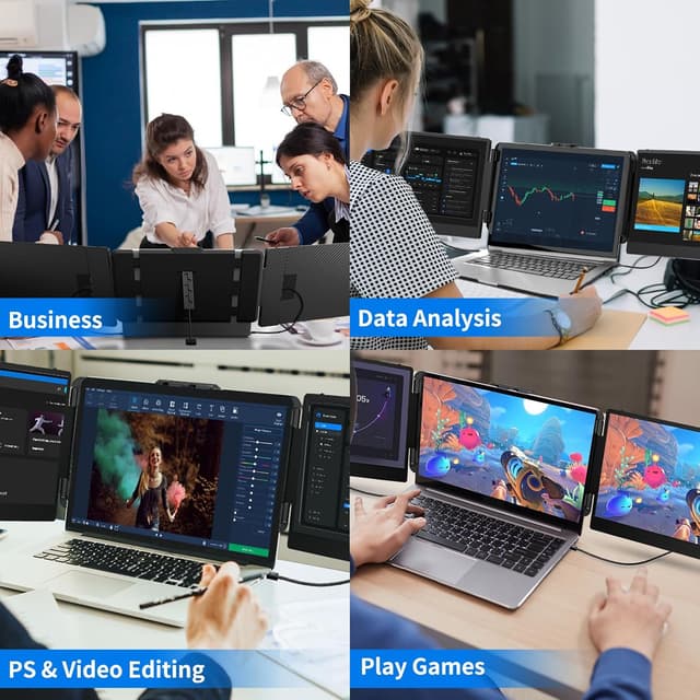 Thumbnail 5 de Newwin Laptop Screen Extender 14in FHD IPS