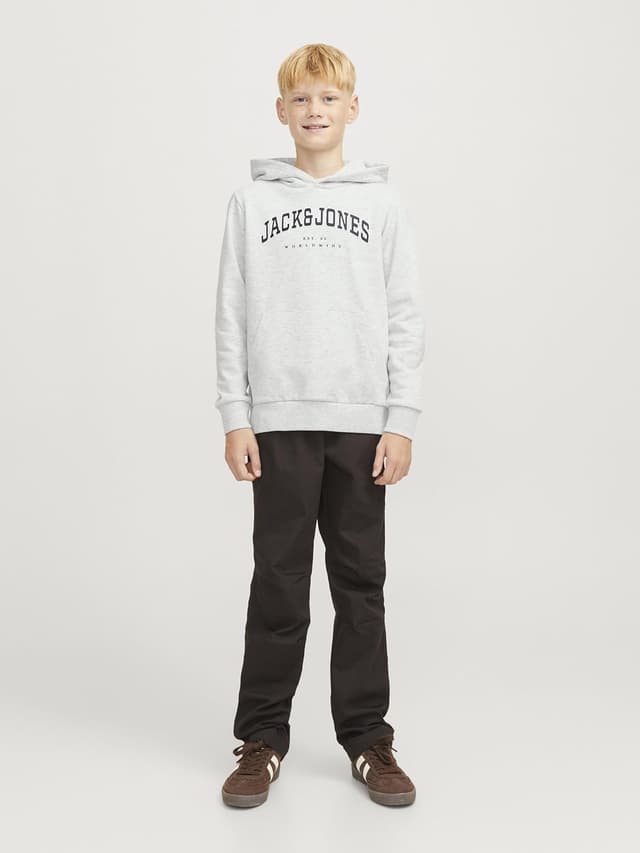 Detalle 2 de JACK & JONES Junior Hoodie Logo Hoodie Junior: felpa con tasca a marsupio