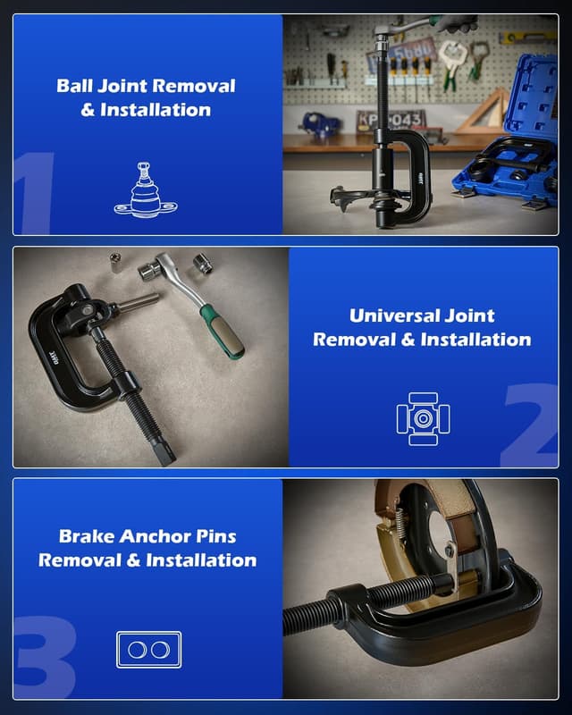 Thumbnail 3 de Orion Motor Tech Ball Joint Press Kit 4WD Adapter