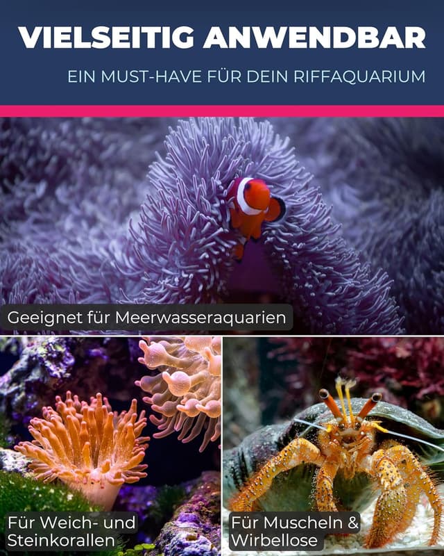 Detalle 1 de Marin Spurenelemente-Mix 1000 ml für Meerwasser