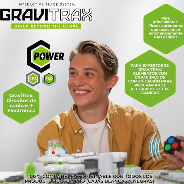 Detalle 2 de Ravensburger Gravitrax Power Elevator, circuito de canicas