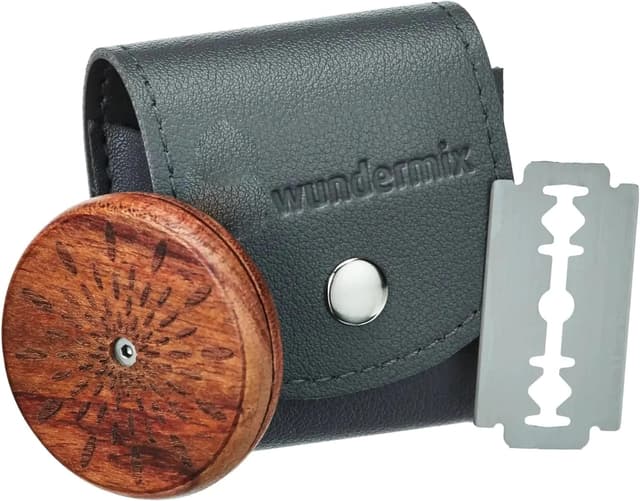 Detalle de Wundermix WunderStyler® Compact – Bäckermesser und Teigmesser aus Holz zum Einschneiden von Brot & Baguette