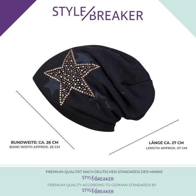 Thumbnail 3 de styleBREAKER Bonnet tricoté Beanie 26 cm