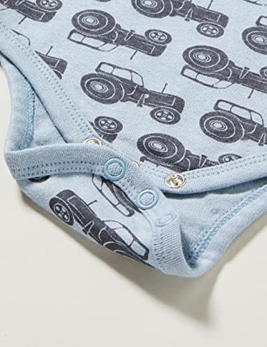 Detalle 2 de Care Bodies Unisex Bebés, 3 Pzas Manga Larga, Azul 💙