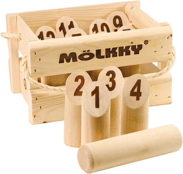 Detalle de Tactic Mölkky 52501, jeu de lancer